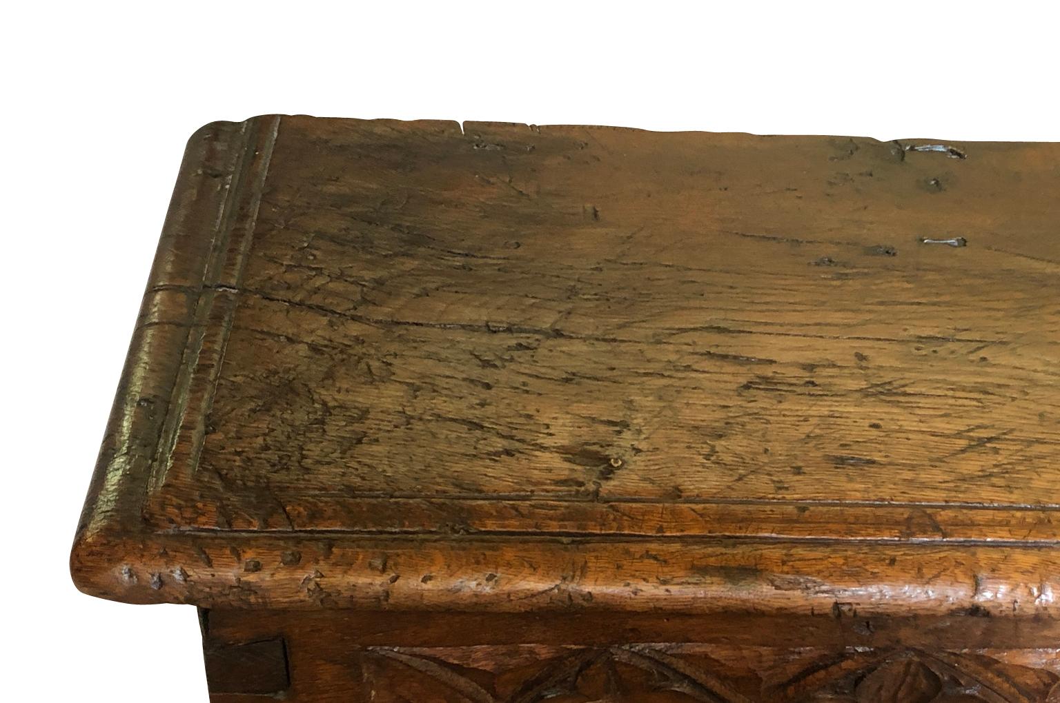 French 18th Century Gothic Style Coffre 10