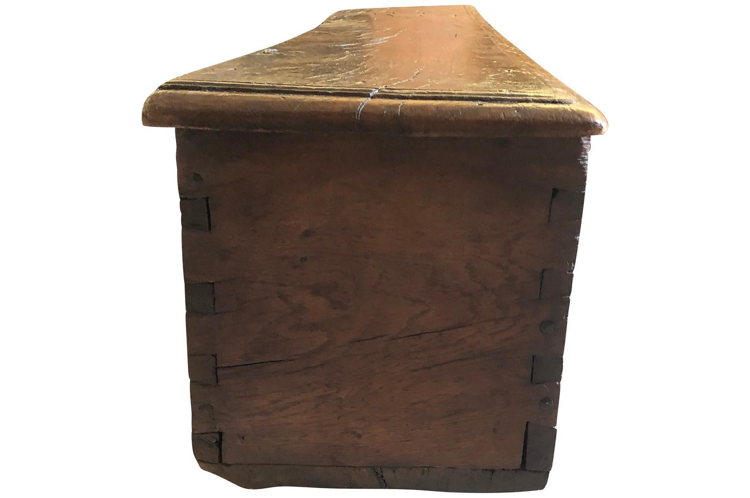 Oak French 18th Century Gothic Style Coffre