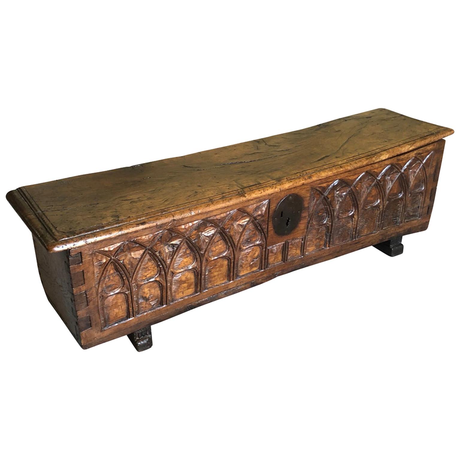 French 18th Century Gothic Style Coffre