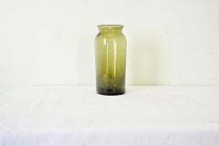 French 18th Century Green Glass Picking Jar