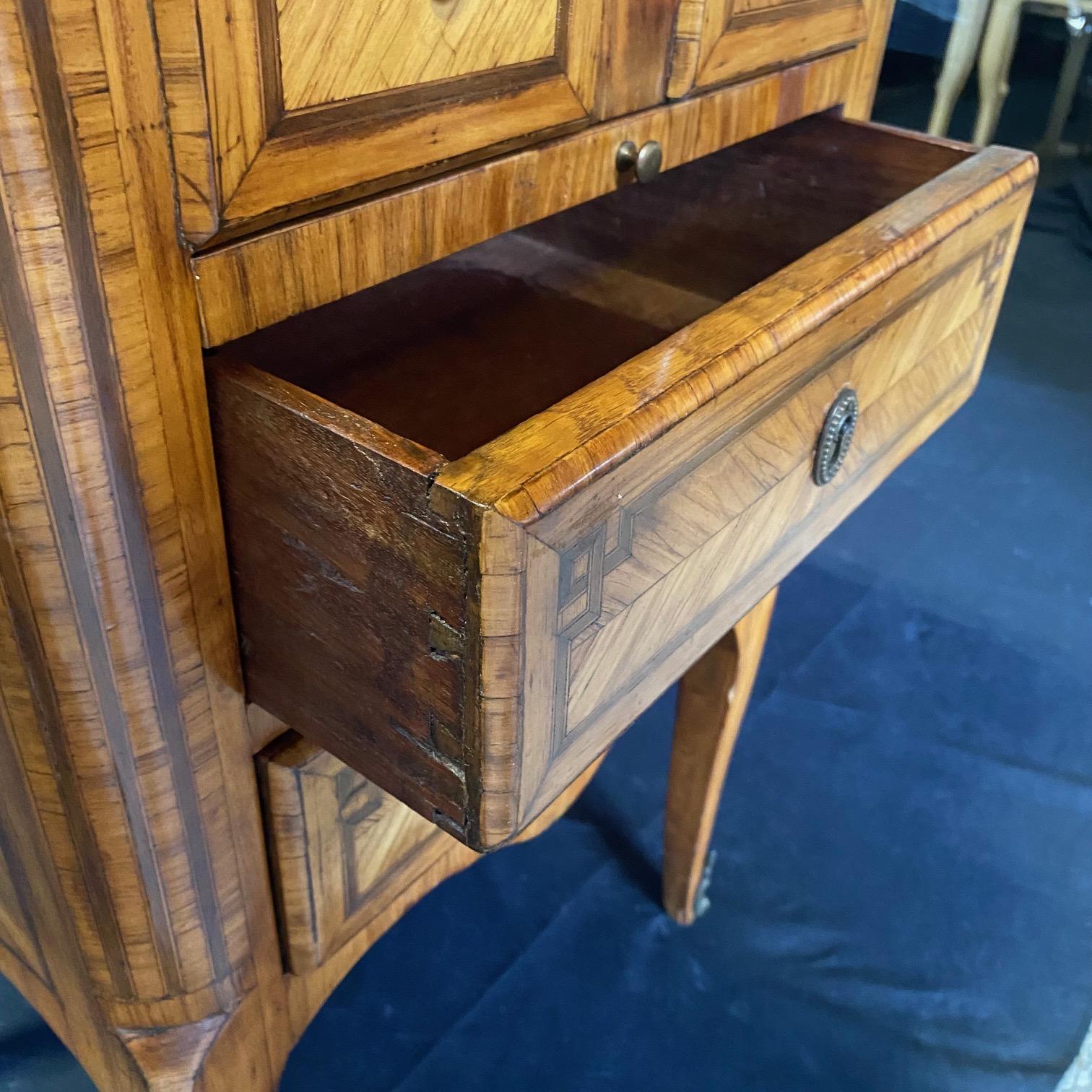 French 18th Century Inlaid Petite Commode or Side Table  For Sale 5
