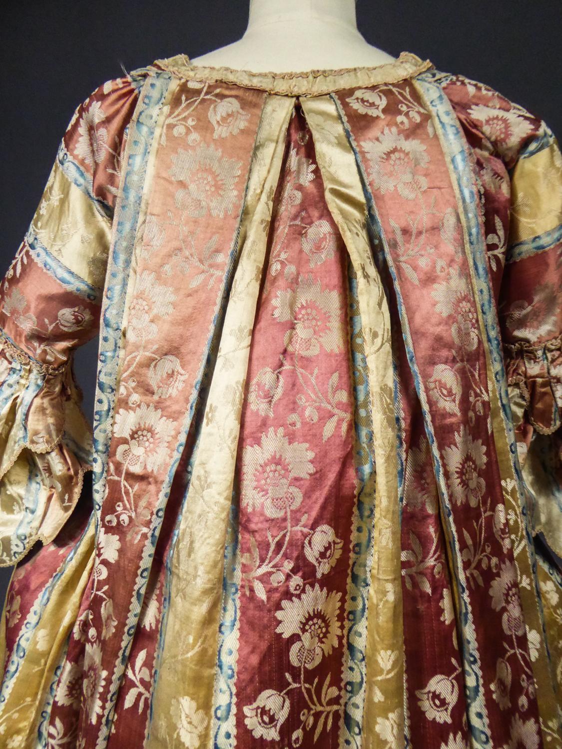 French 18th Century Interior Robe Volante Dress Louis XV Period 7