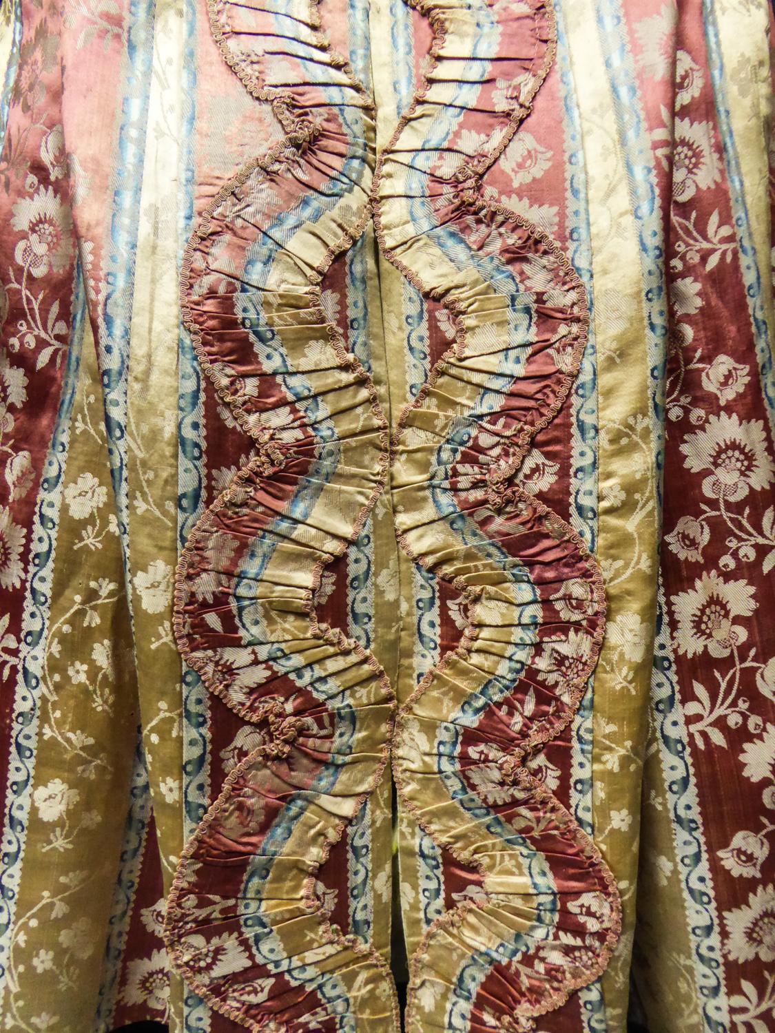 French 18th Century Interior Robe Volante Dress Louis XV Period 1