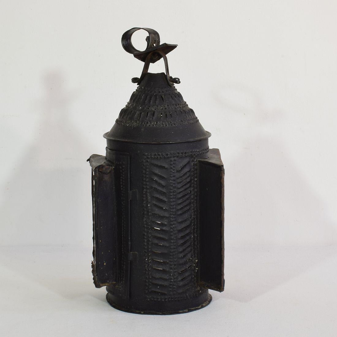 French 18th Century Iron Lantern 5