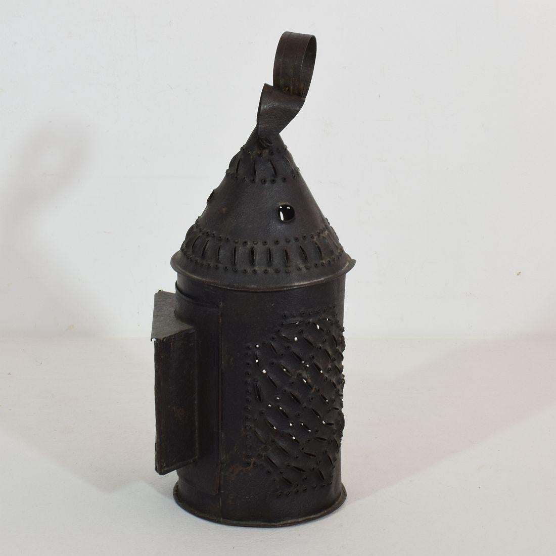 18th Century and Earlier French 18th Century Iron Lantern