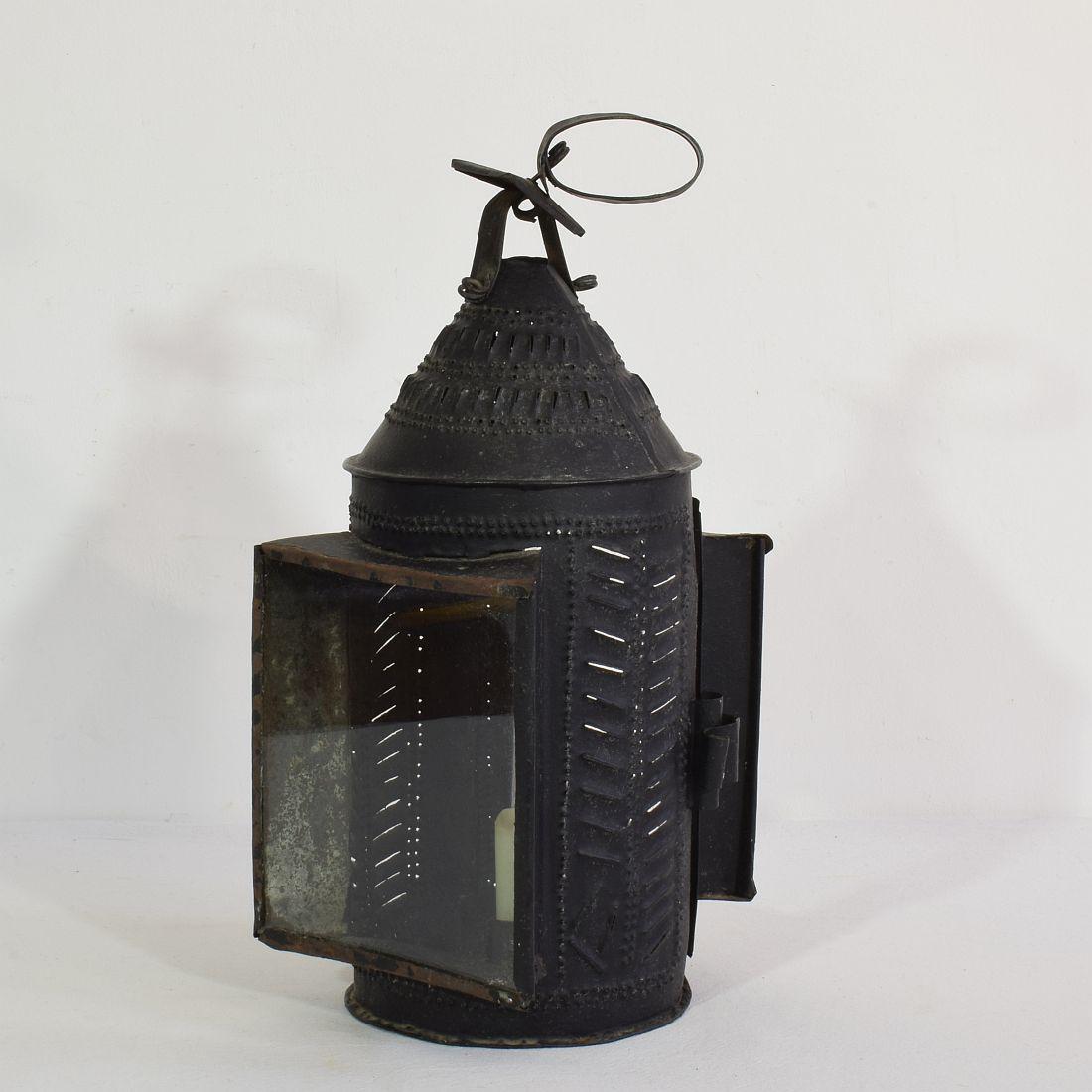 French 18th Century Iron Lantern 2