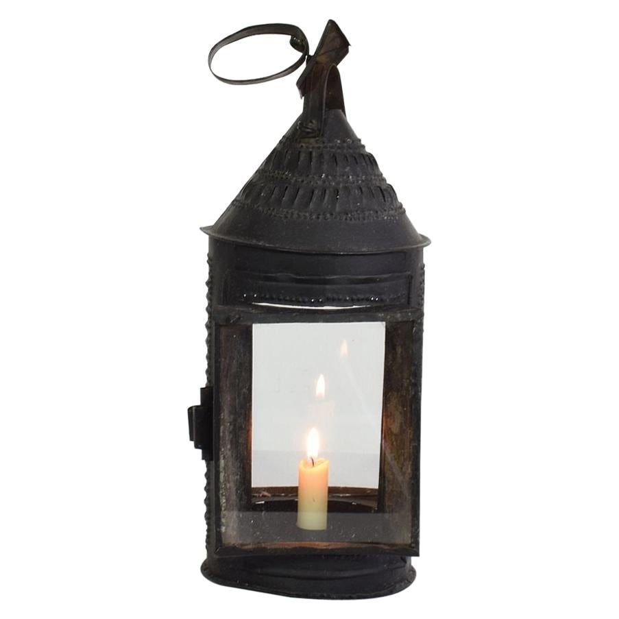 French 18th Century Iron Lantern