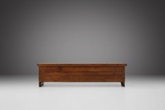 French 18th century linen trunk