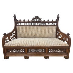 Banc long français du 18ème siècle