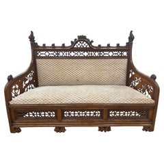 Banc long français du 18ème siècle