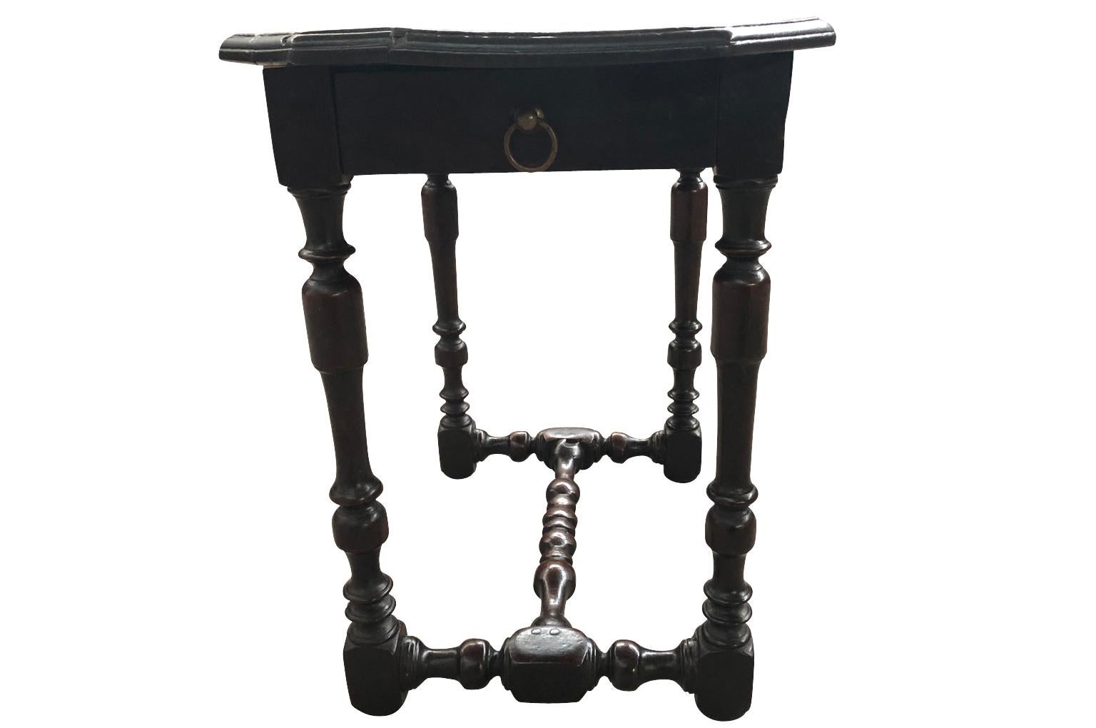 French 18th Century Louis XIII Style Side Table 3