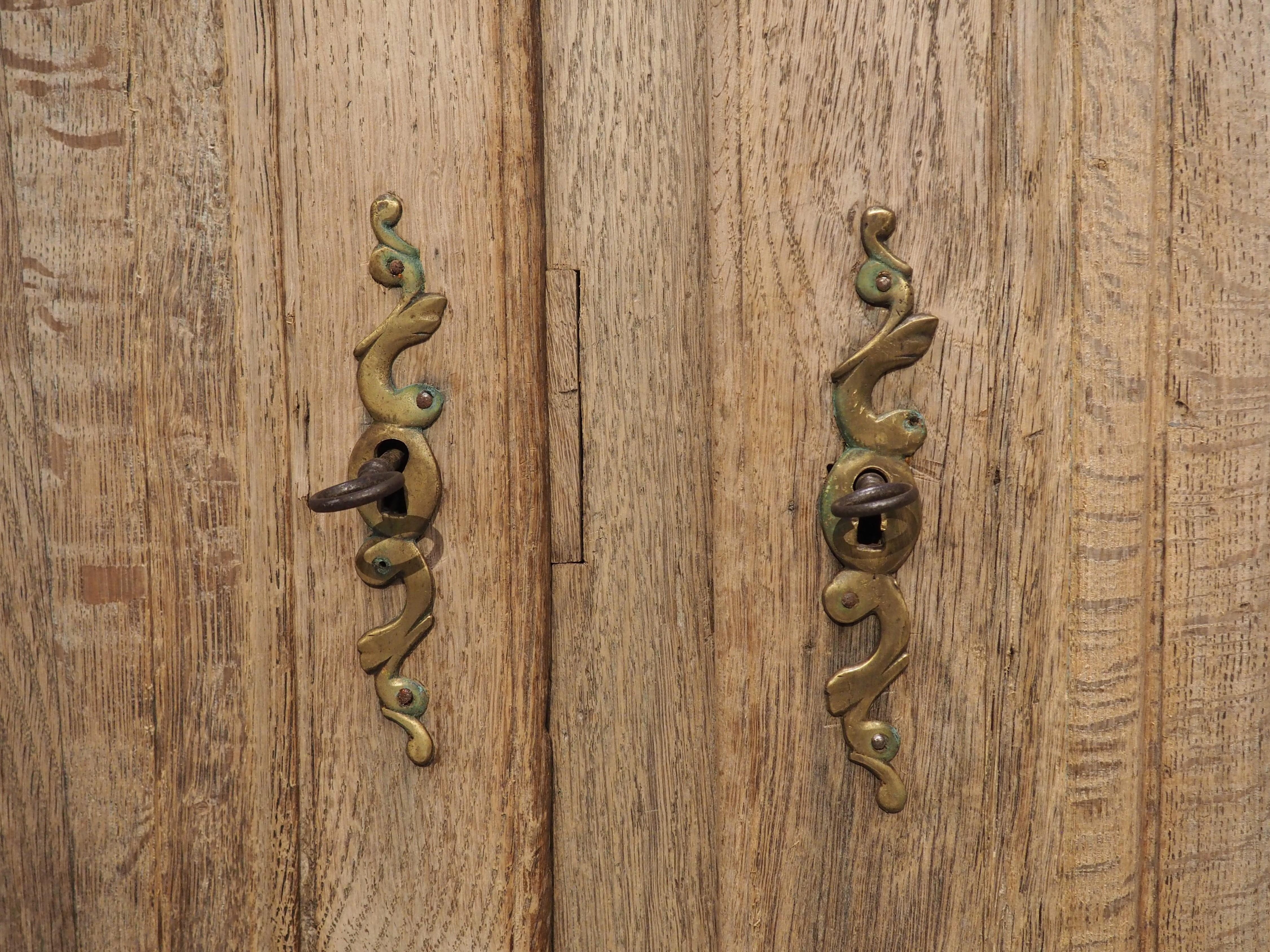 French 18th Century Louis XIV Style Bleached Oak Enfilade 5