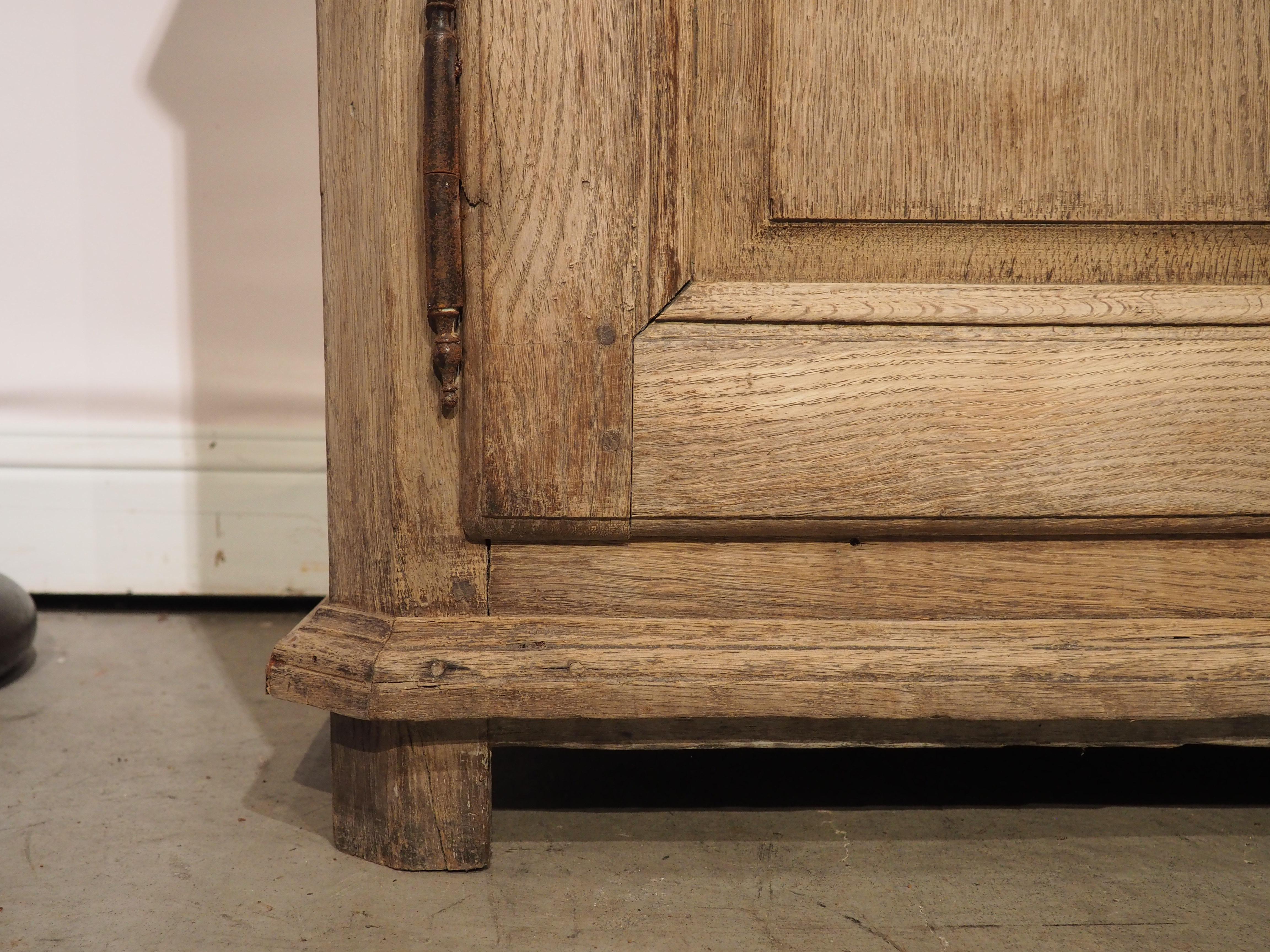 French 18th Century Louis XIV Style Bleached Oak Enfilade 6