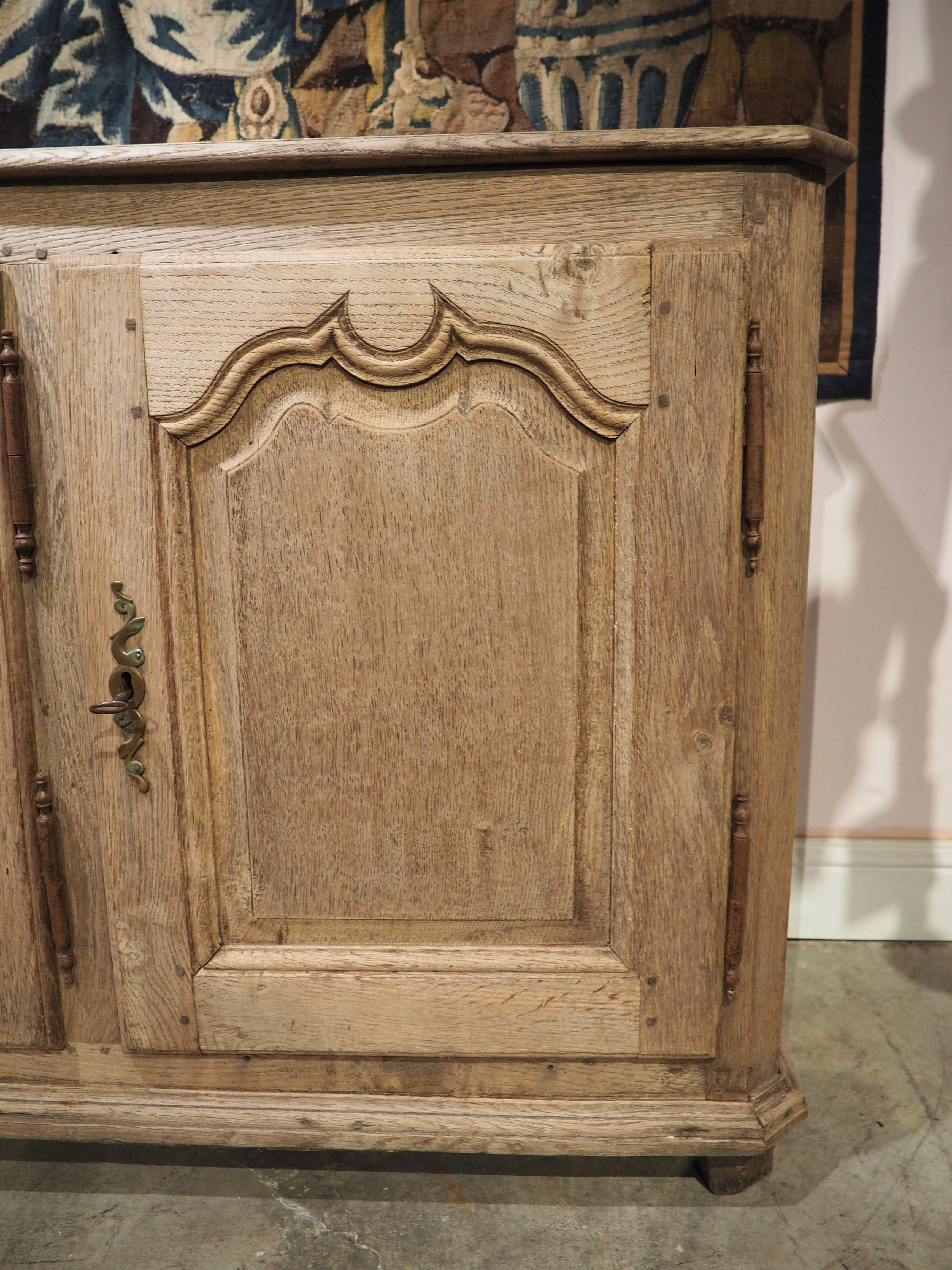 French 18th Century Louis XIV Style Bleached Oak Enfilade 2