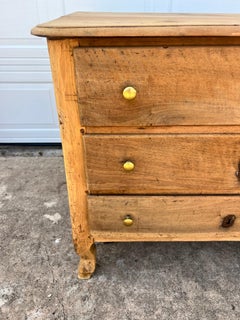 French 18th Century Louis XV Bleached Walnut Commode