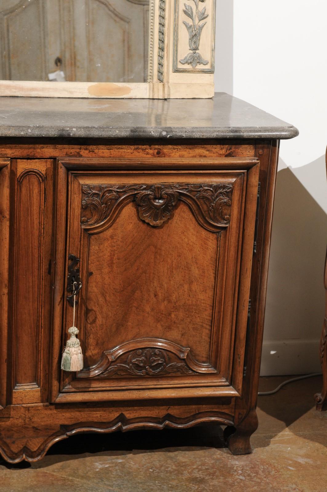 French 18th Century Louis XV Buffet de Chasse from the Château de Rosière For Sale 3