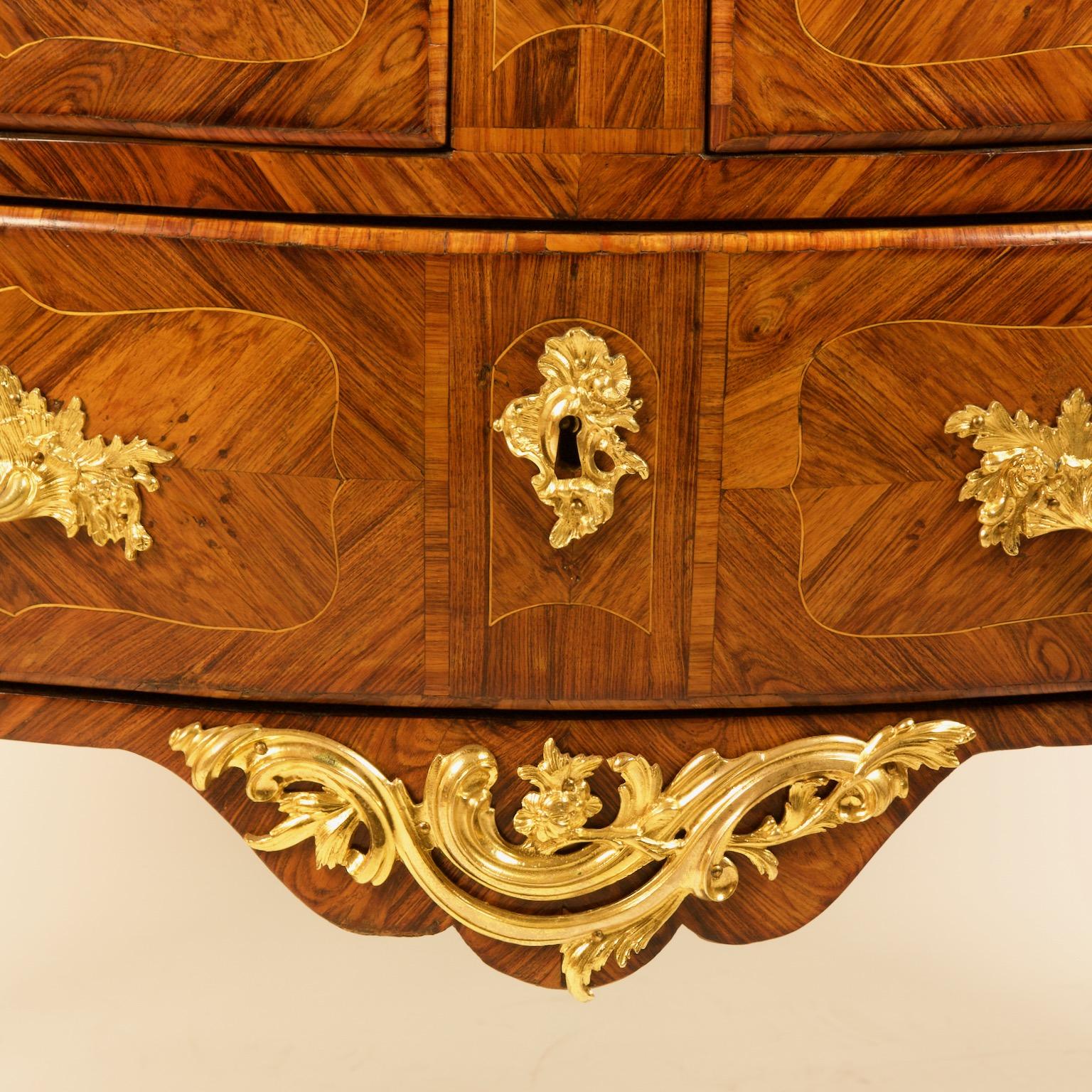 French 18th Century Louis XV Commode/Sauteuse, Stamped 