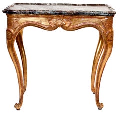 Französisch 18. Jahrhundert Louis XV vergoldet Gesso Zentrum Tisch