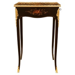 French 18th century Louis XV Period Lacquer and Ormolu side table, circa 1750