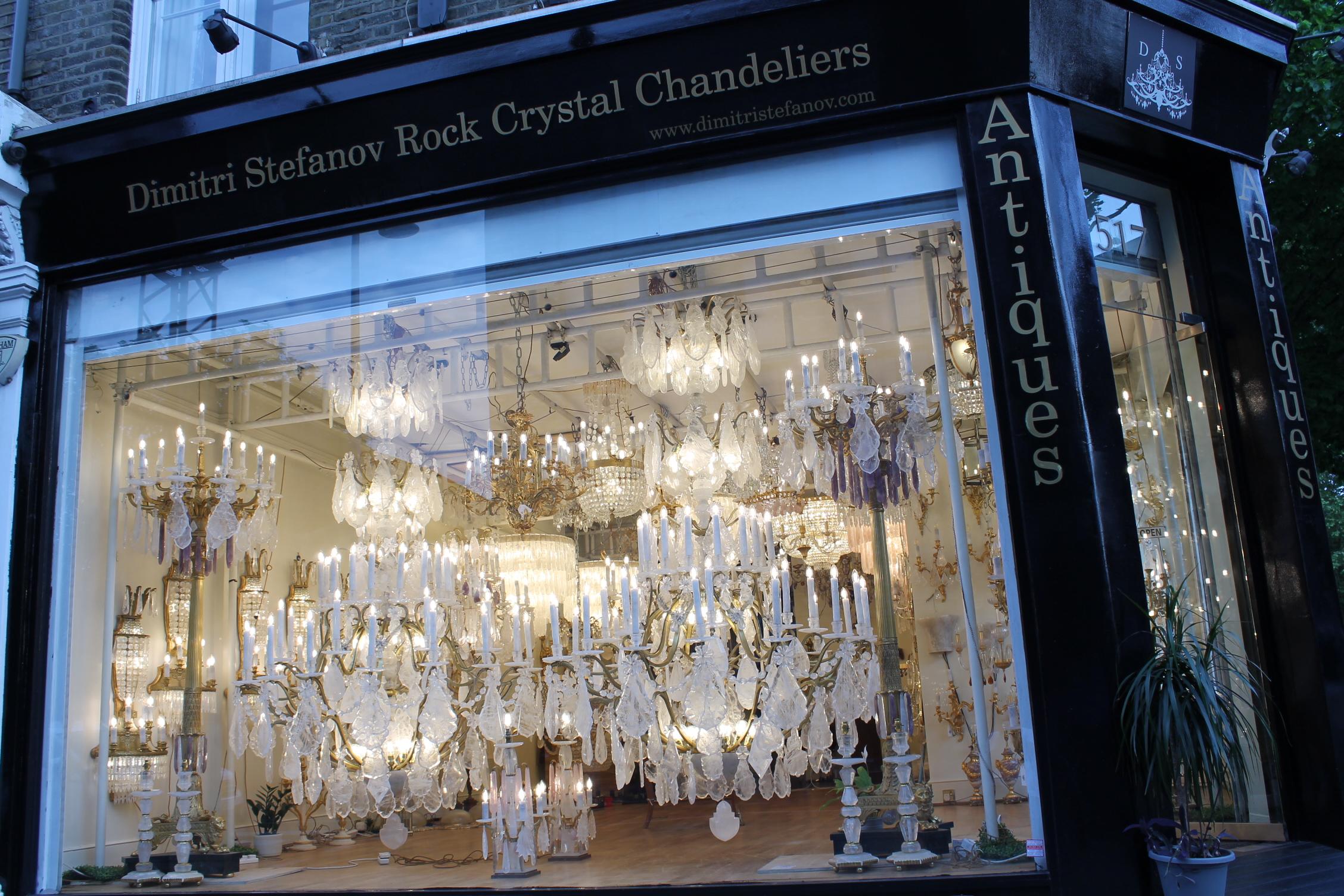 European French 18th Century Louis XV Period Ormolu and pair Rock Crystal Chandeliers For Sale
