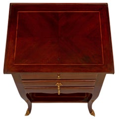 French 18th Century Louis XV Period Rosewood and Ormolu Side Table Circa 1750