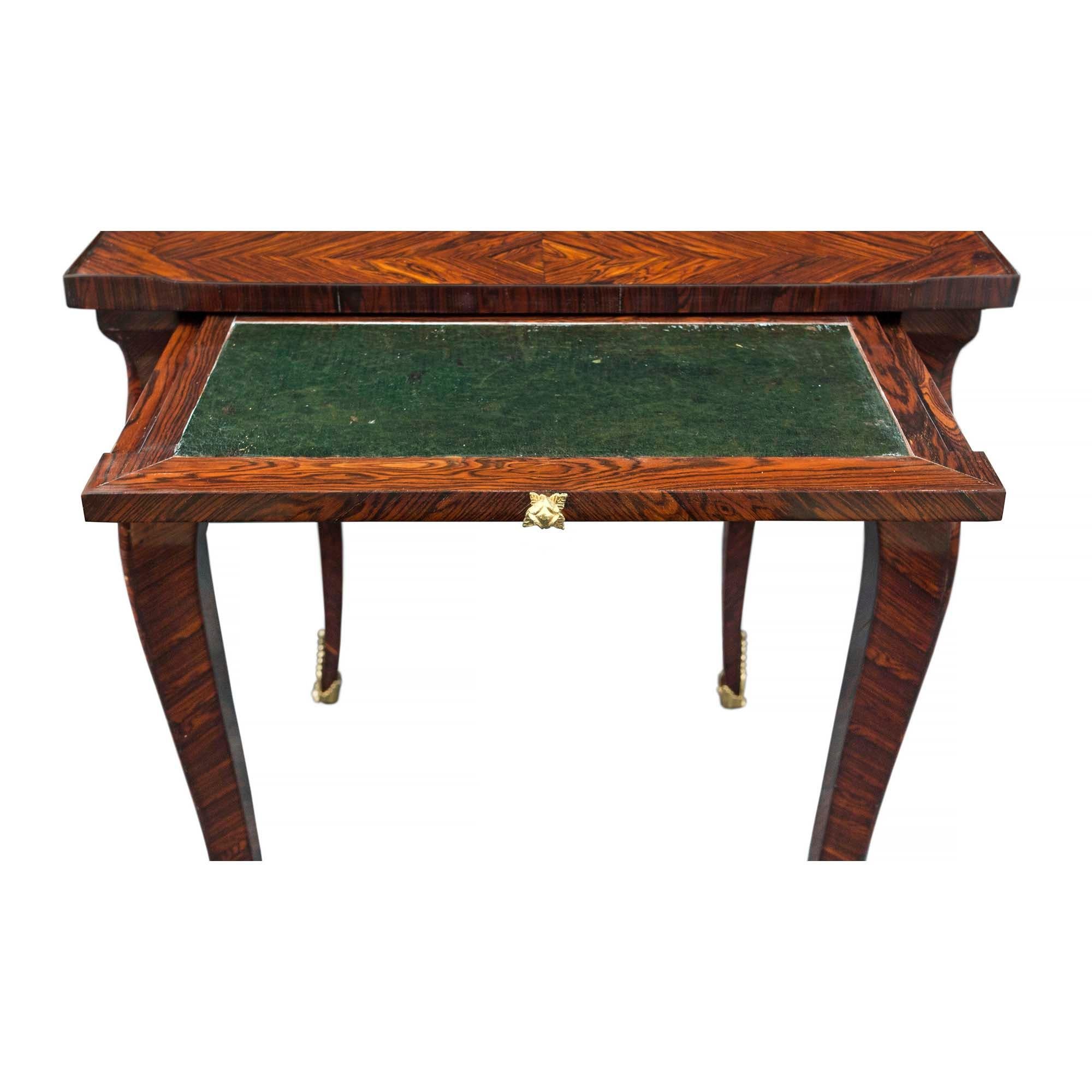 French 18th Century Louis XV Period Rosewood Side Table 2