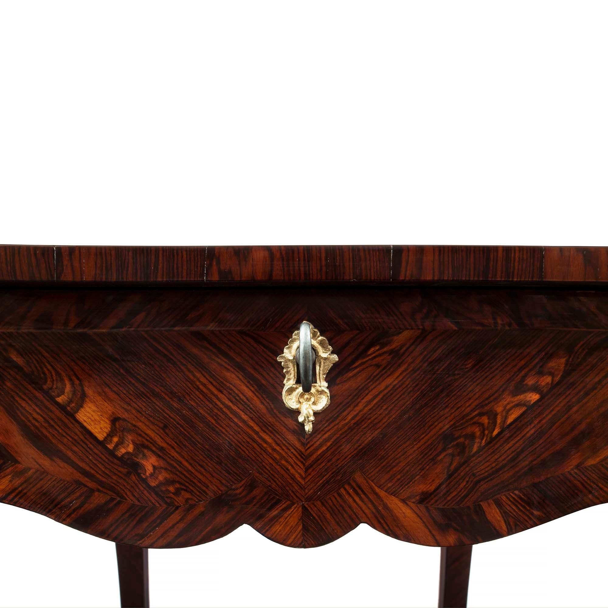 French 18th Century Louis XV Period Rosewood Side Table 3