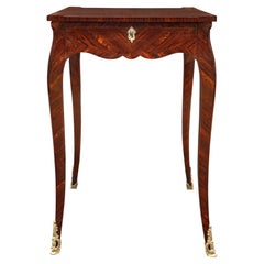 French 18th Century Louis XV Period Rosewood Side Table