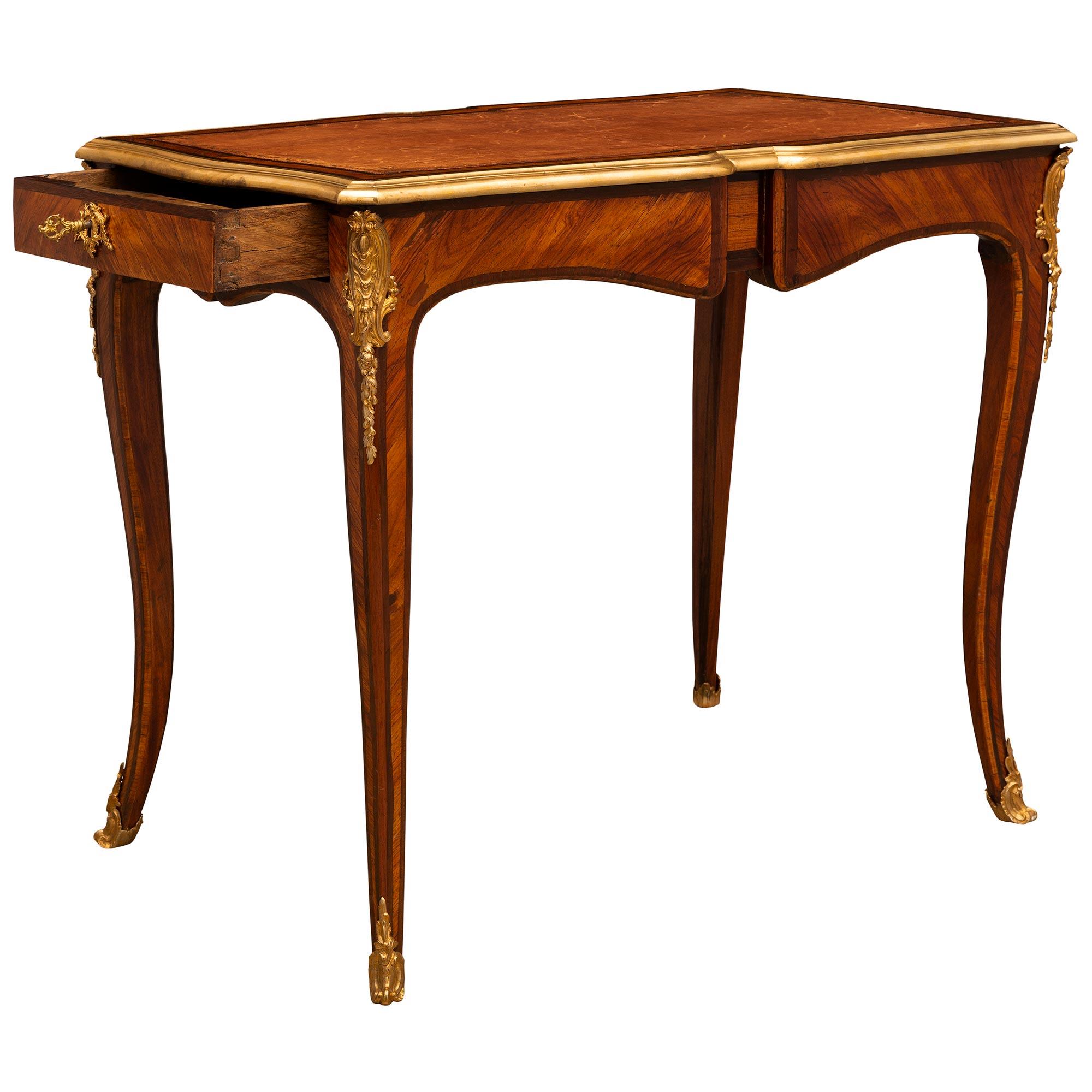 18th Century and Earlier French 18th Century Louis XV Period Side Table/Desk For Sale