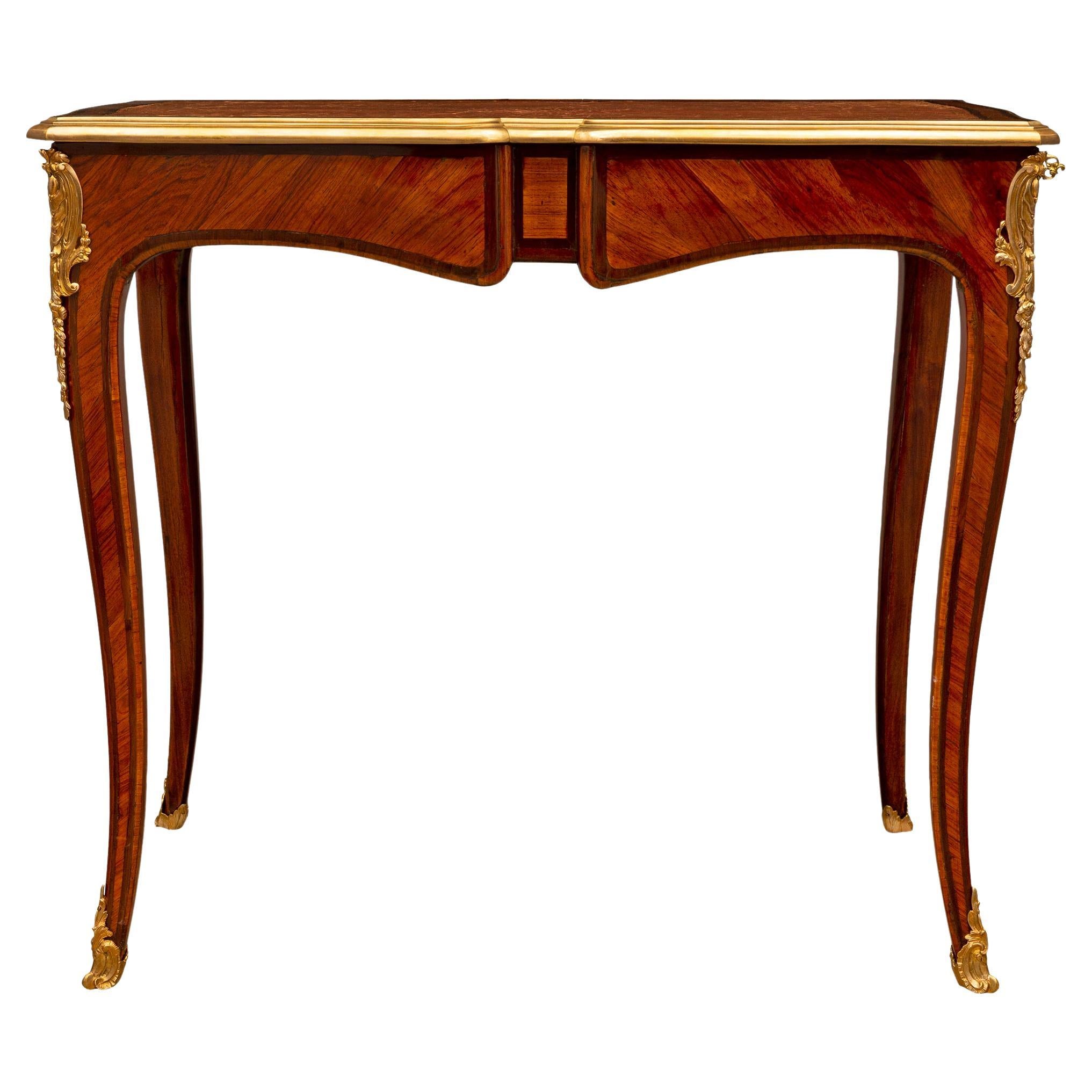 French 18th Century Louis XV Period Side Table/Desk
