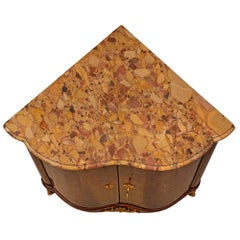 French 18th Century Louis XV Period Tulipwood Parquetry Encoineur