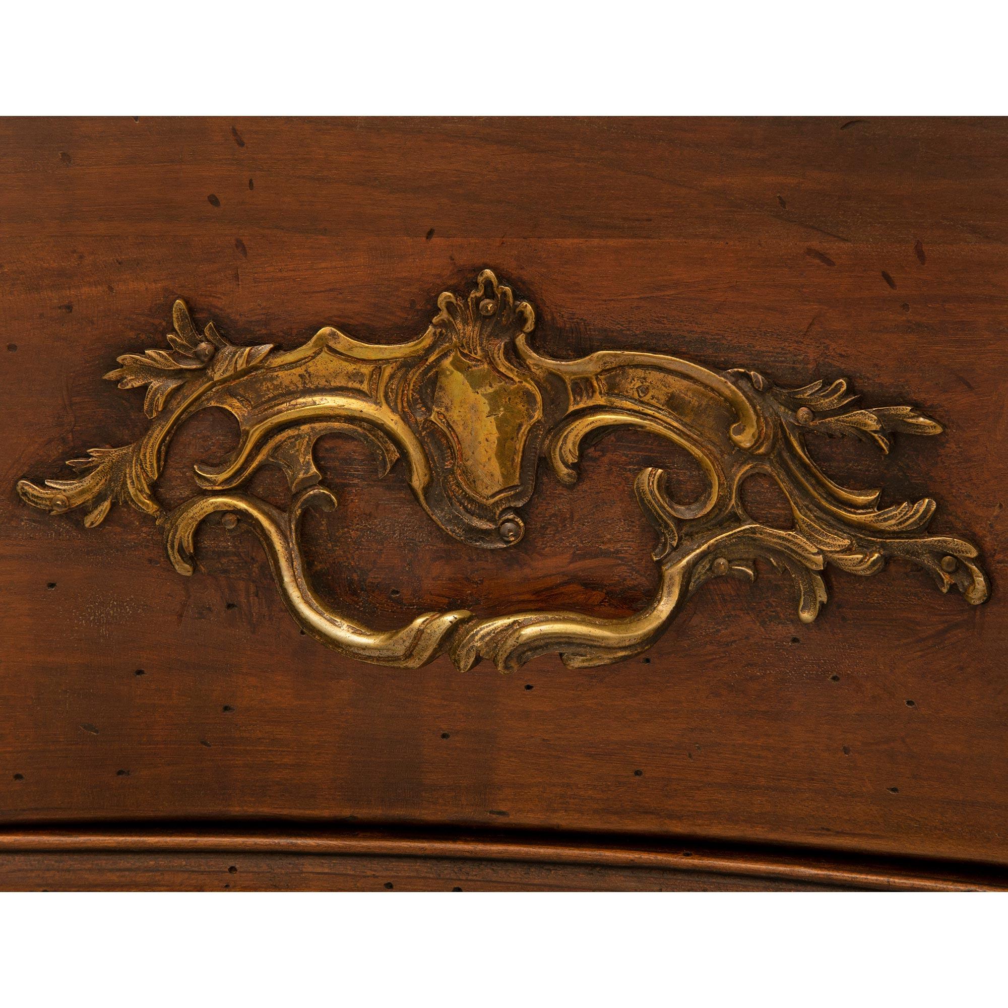 French 18th Century Louis XV Period Walnut Commode For Sale 2