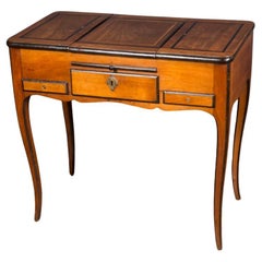 French 18th Century Louis XV Poudreuse (Vanity Table) by “Hache Fils a Genoble”