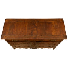 French 18th Century Louis XV Walnut Buffet