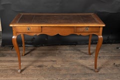 French 18th Century Louis XV Walnut Writing Table