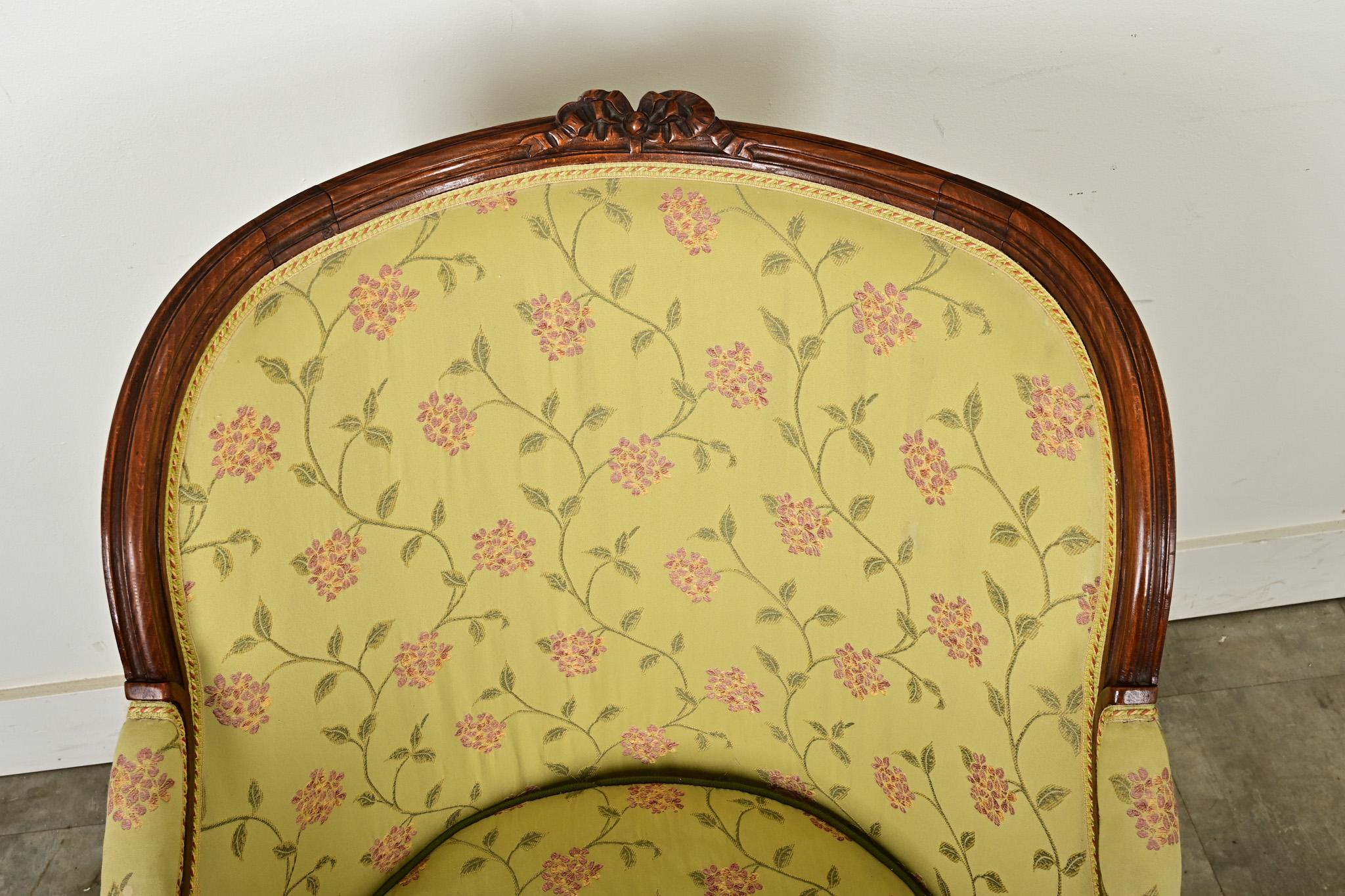 Textile French 18th Century Louis XVI Bergere