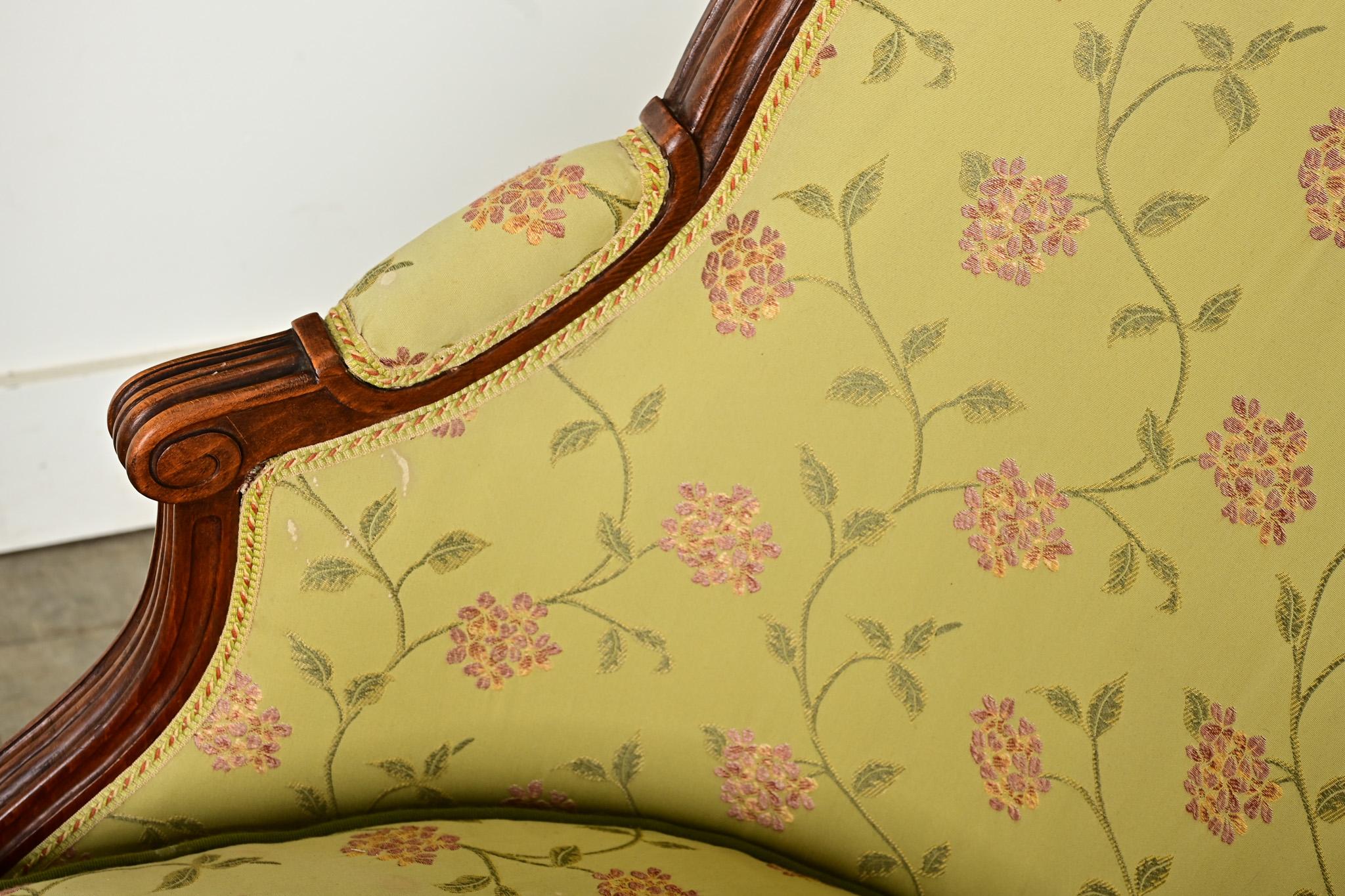 French 18th Century Louis XVI Bergere 2
