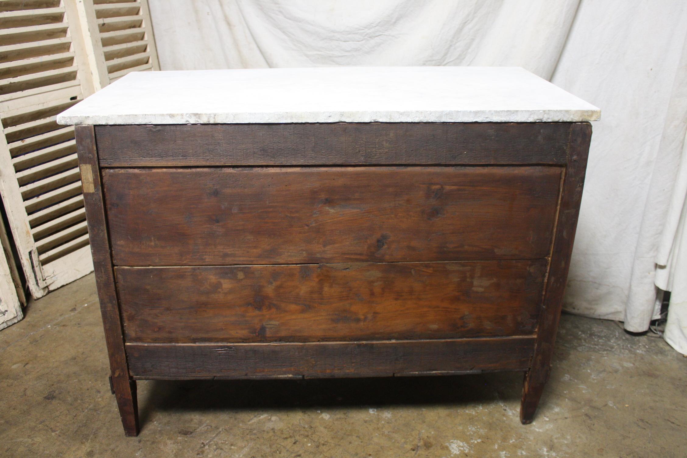 French, 18th Century, Louis XVI Commode 6