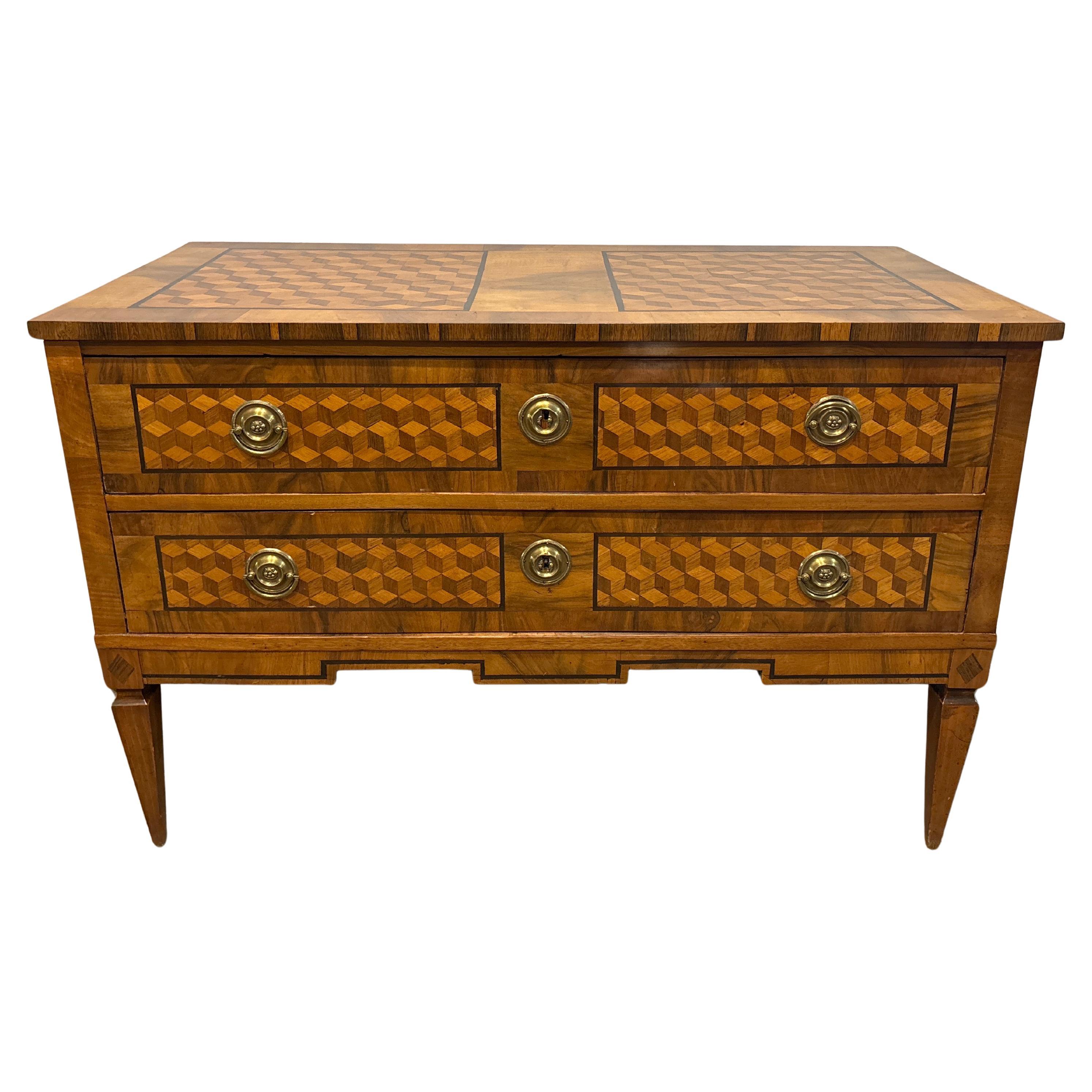 Commode francese del XVIII secolo Luigi XVI in vendita 7