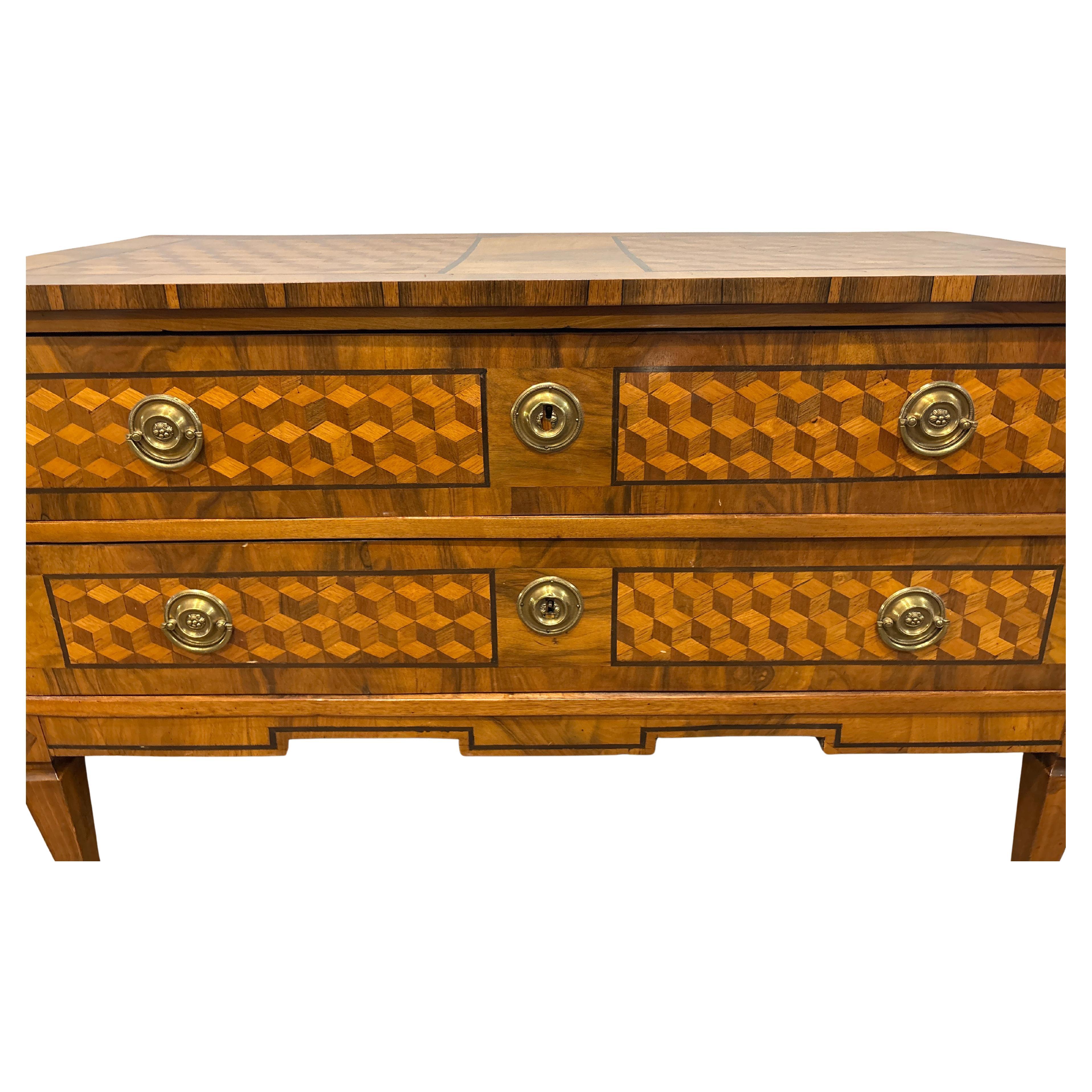 Francese Commode francese del XVIII secolo Luigi XVI in vendita