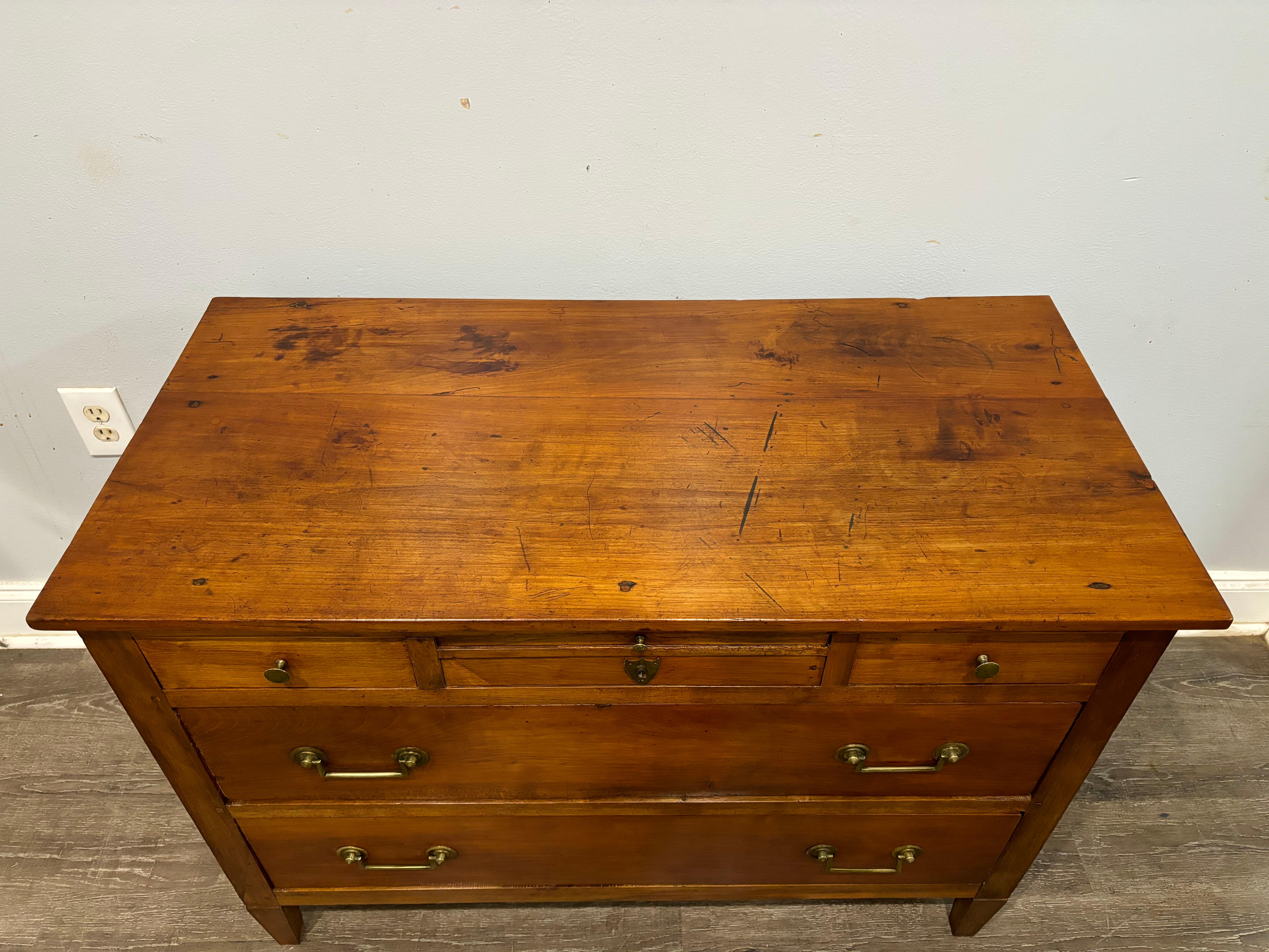 Walnut French 18th Century Louis XVI Commode For Sale