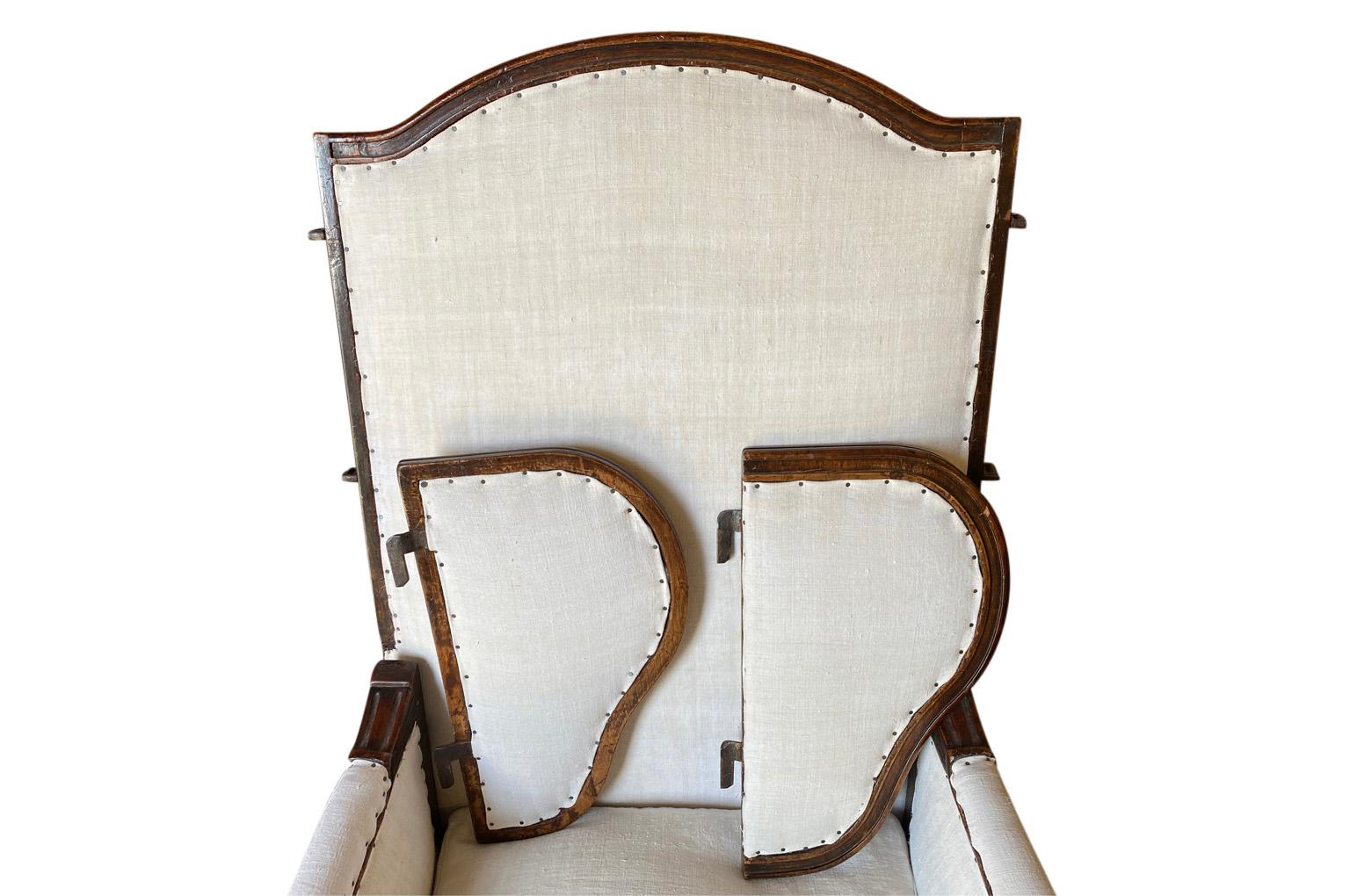French 18th Century Louis XVI Period Chaise De Repos For Sale 3