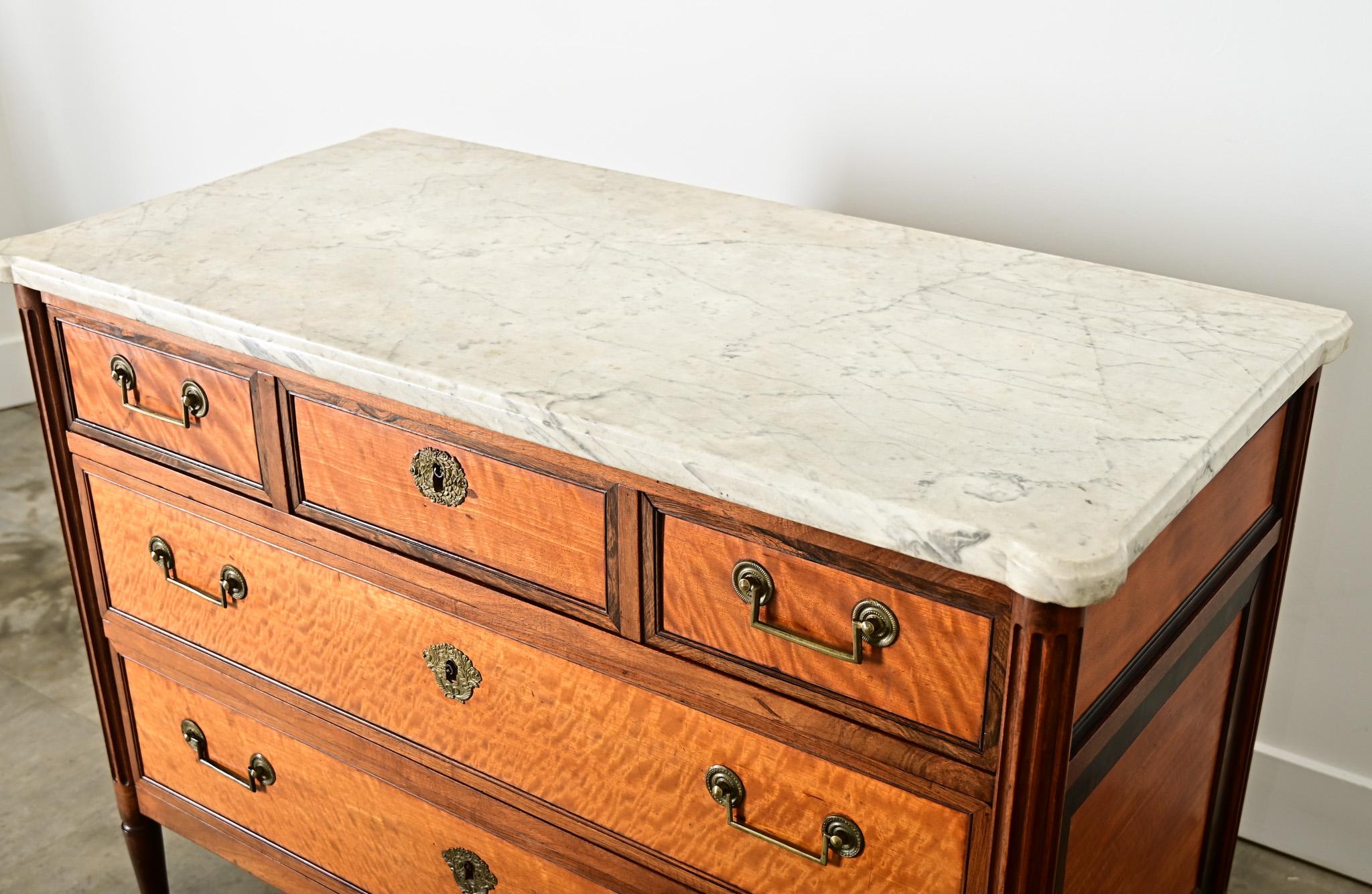 French 18th Century Louis XVI Period Commode For Sale 8