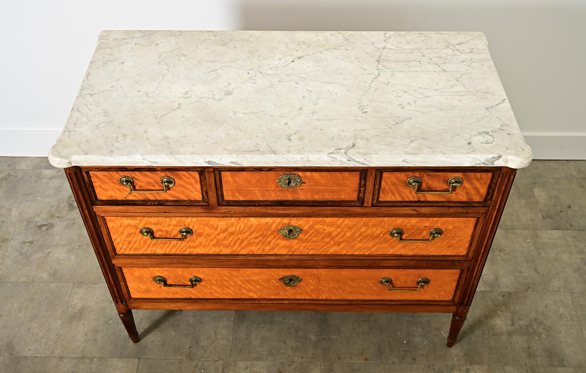 French 18th Century Louis XVI Period Commode In Good Condition For Sale In Baton Rouge, LA