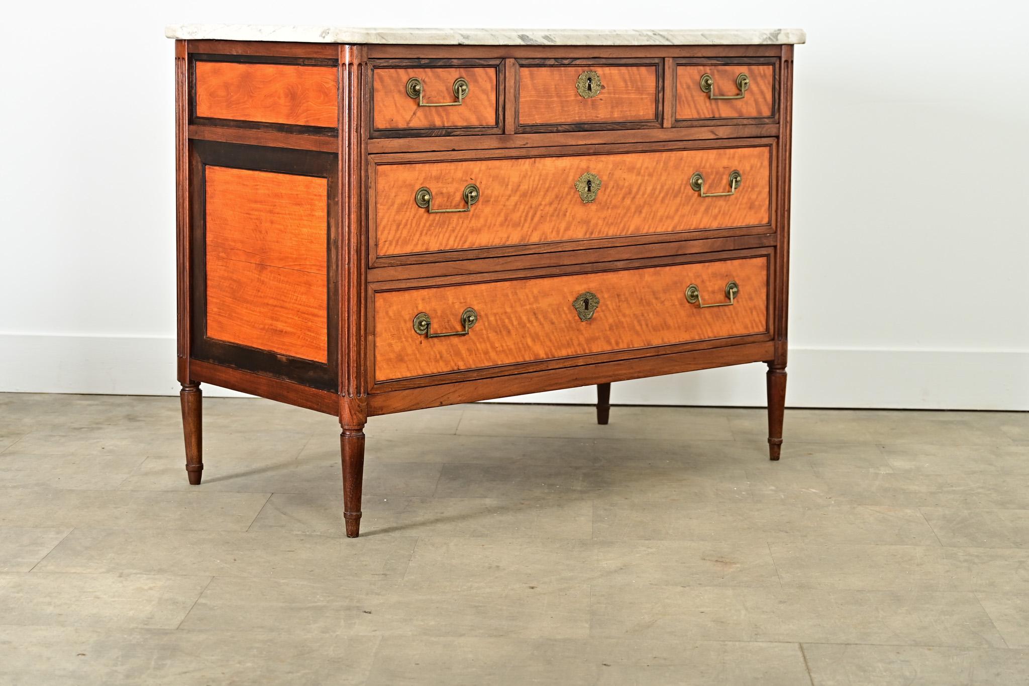 French 18th Century Louis XVI Period Commode For Sale 1