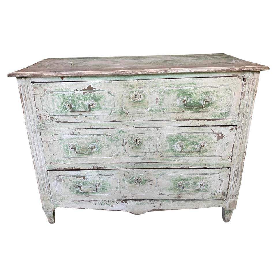 French Period Neoclassical Commode w/Beautiful Wood Grain and ...