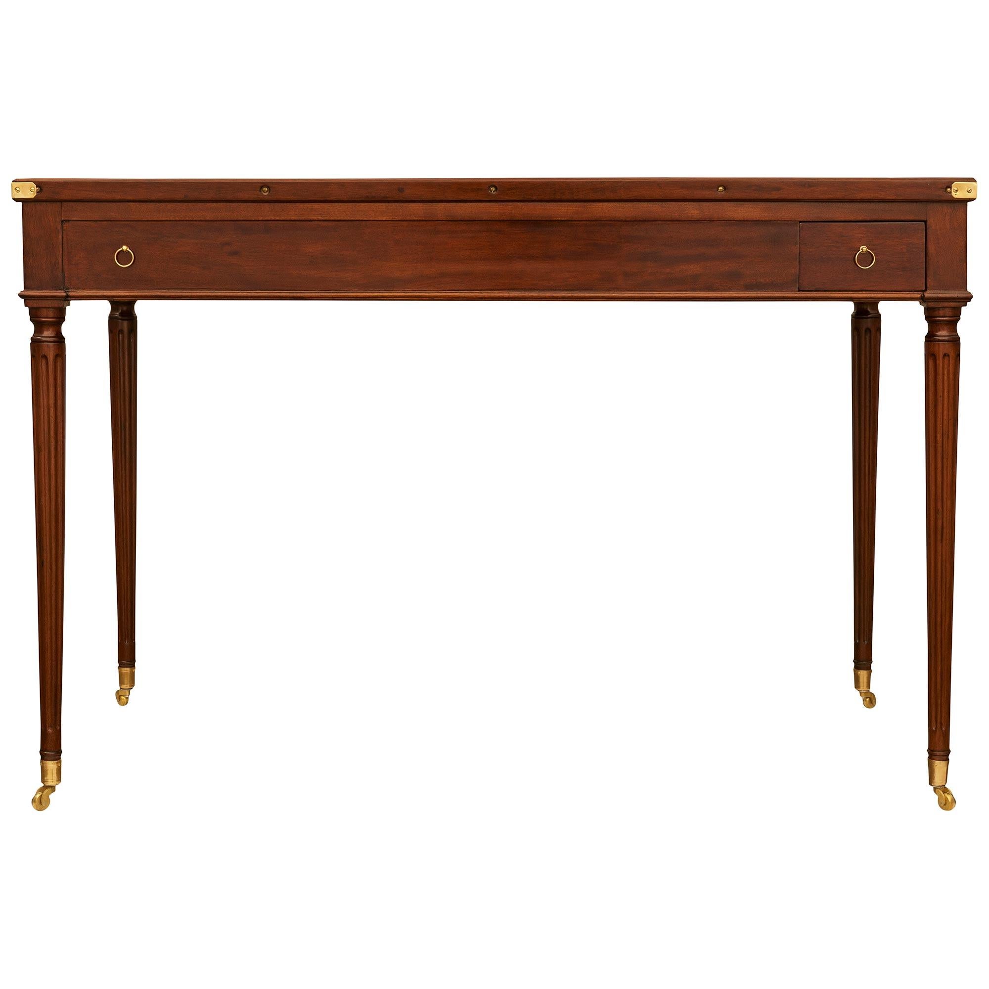 French 18th century Louis XVI Period Mahogany games table For Sale 7