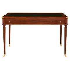 French 18th century Louis XVI Period Mahogany games table