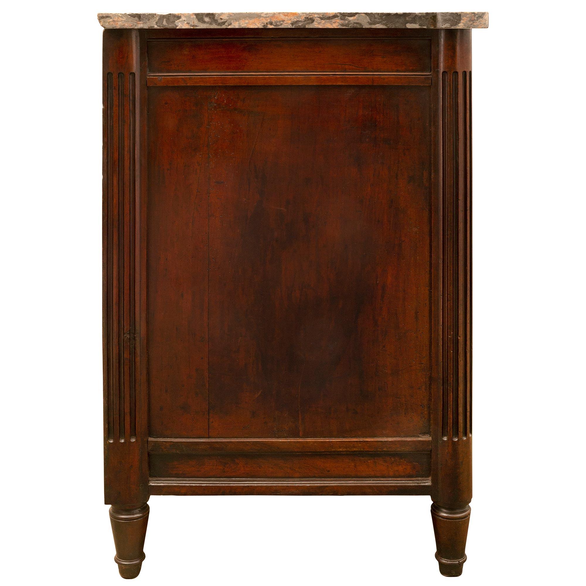 18th Century and Earlier French 18th Century Louis XVI Period Walnut Buffet For Sale