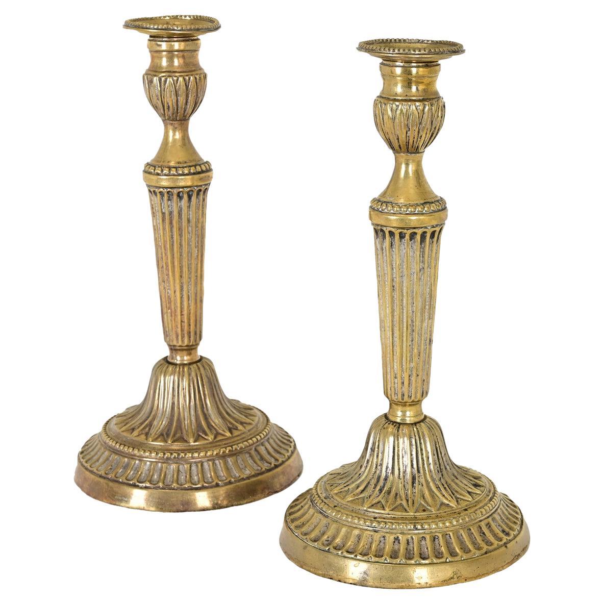 French 18th Century Louis XVI Style Candlesticks